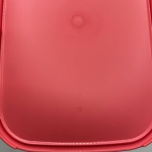 Tupperware Modular Mates Rectangular Replacement Seal Lid Rectangle 1610 Pink 10.75" X 7"