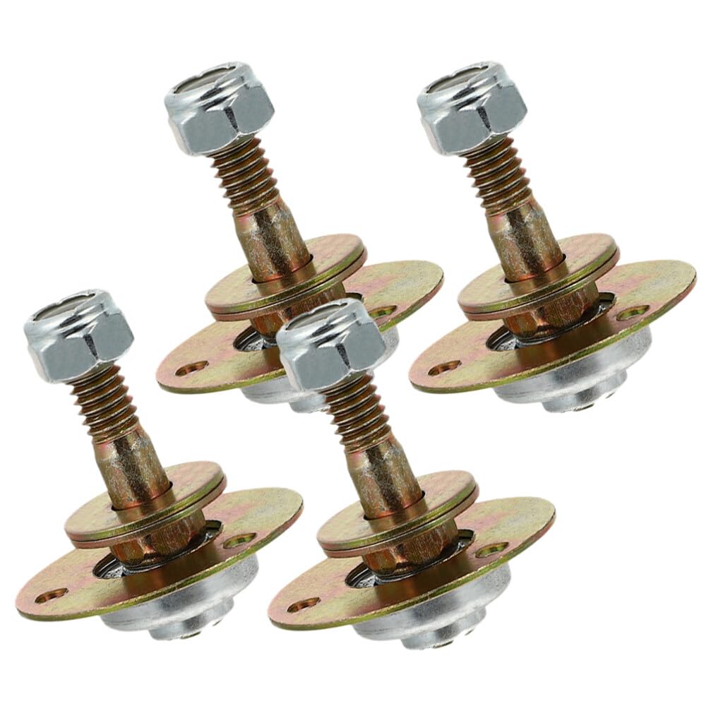 Veemoon 4pcs Rocking Chair Bearing Furniture Connecting Fittings Bearing Screws for Rocking Chair Rocking Chair Bearing Screws Mechanic Accessories Bolt Kit Rocking Chair Accessories Iron