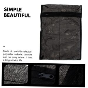 CHILDWEET 8pcs Black Laundry Bag Black Mesh Bags Lingerie Bra Mesh Bags for Travel Washing Machine Pouches Mesh Zipper Wash Bag Bra Bags for Laundry Mesh Bags for Laundry Washing Bags Black