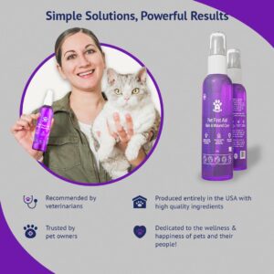 Shilah's Pet First Aid - Dog Hot Spot Treatment - Cat and Dog Wound Care Spray - Anti-Itch Spray for Pet - Cat Wound Care - Paw Cleaner Spray - Promote Quick Healing Skin Repair