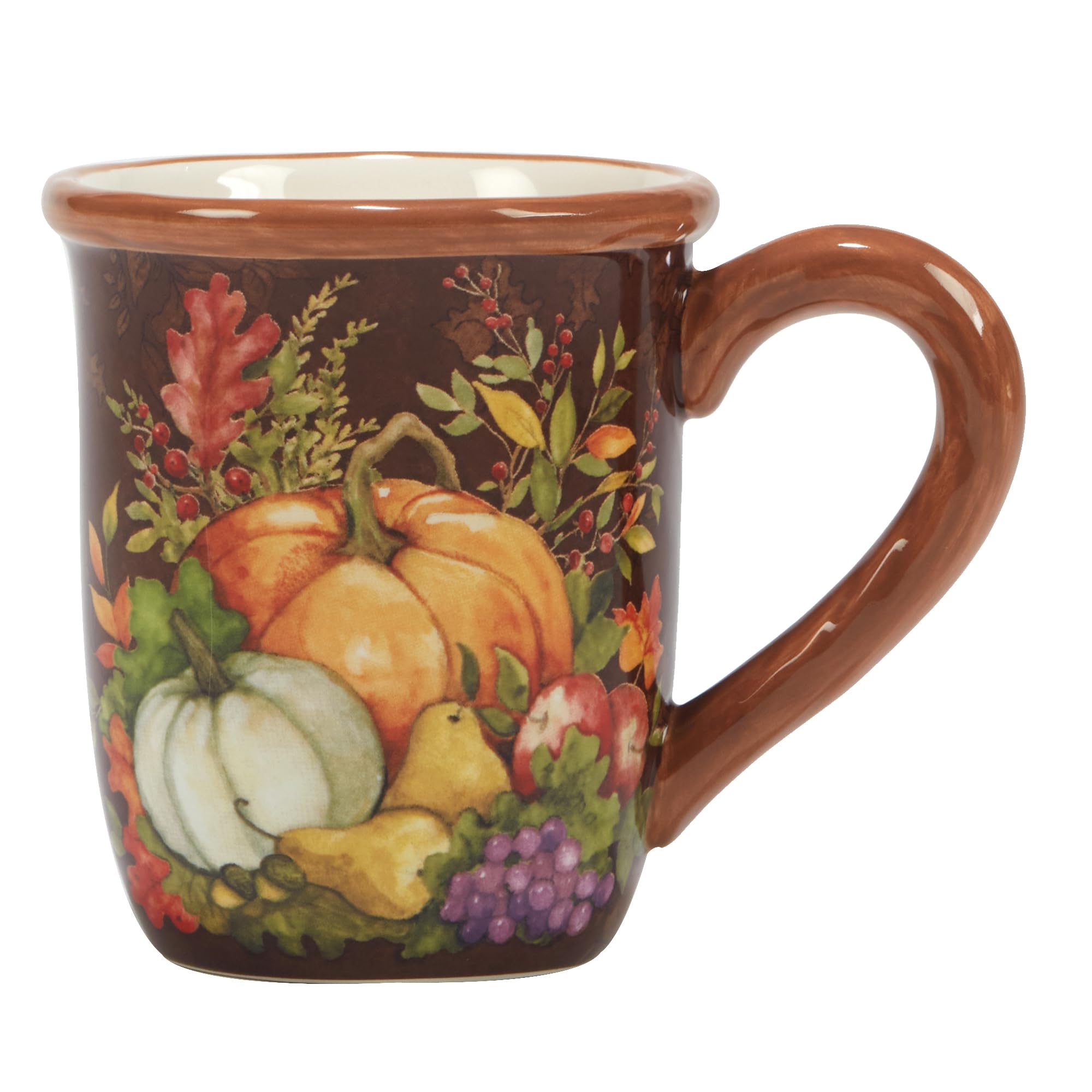 Certified International Harvest Blessings 16 oz. Mug, Set of 4, Multicolor