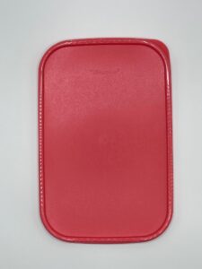 tupperware modular mates rectangular replacement seal lid rectangle 1610 pink 10.75" x 7"