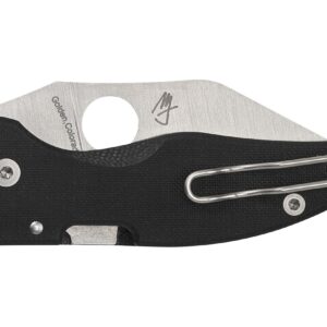 Spyderco Knives Microjimbo C264GP Black G-10 and CPM-S30V Stainless Pocket Knife