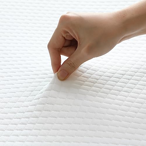 Furinno Tidur Cooling Gel Memory Foam Mattress, 6 Inch, Full, White