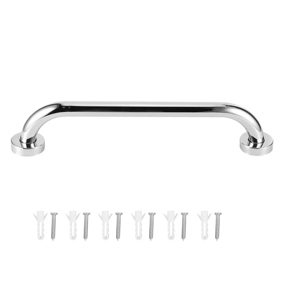 CHICIRIS Bathtub Hand Bar, Easy Installation Children 42.5cm/16.7in Bathtub Safety Rail, Plated Kitchen Handicap for Batht Shower Handrail Bedroom