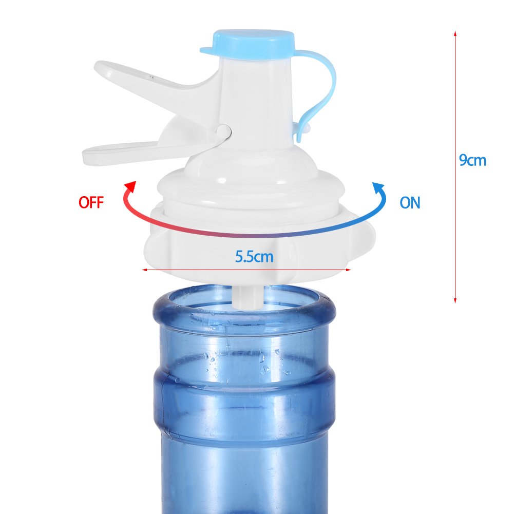 Water Spout Dispenser Manual Operated 5 Gallon Bottle Jug Pump Drinking Water Spout Dispenser with Dustproof