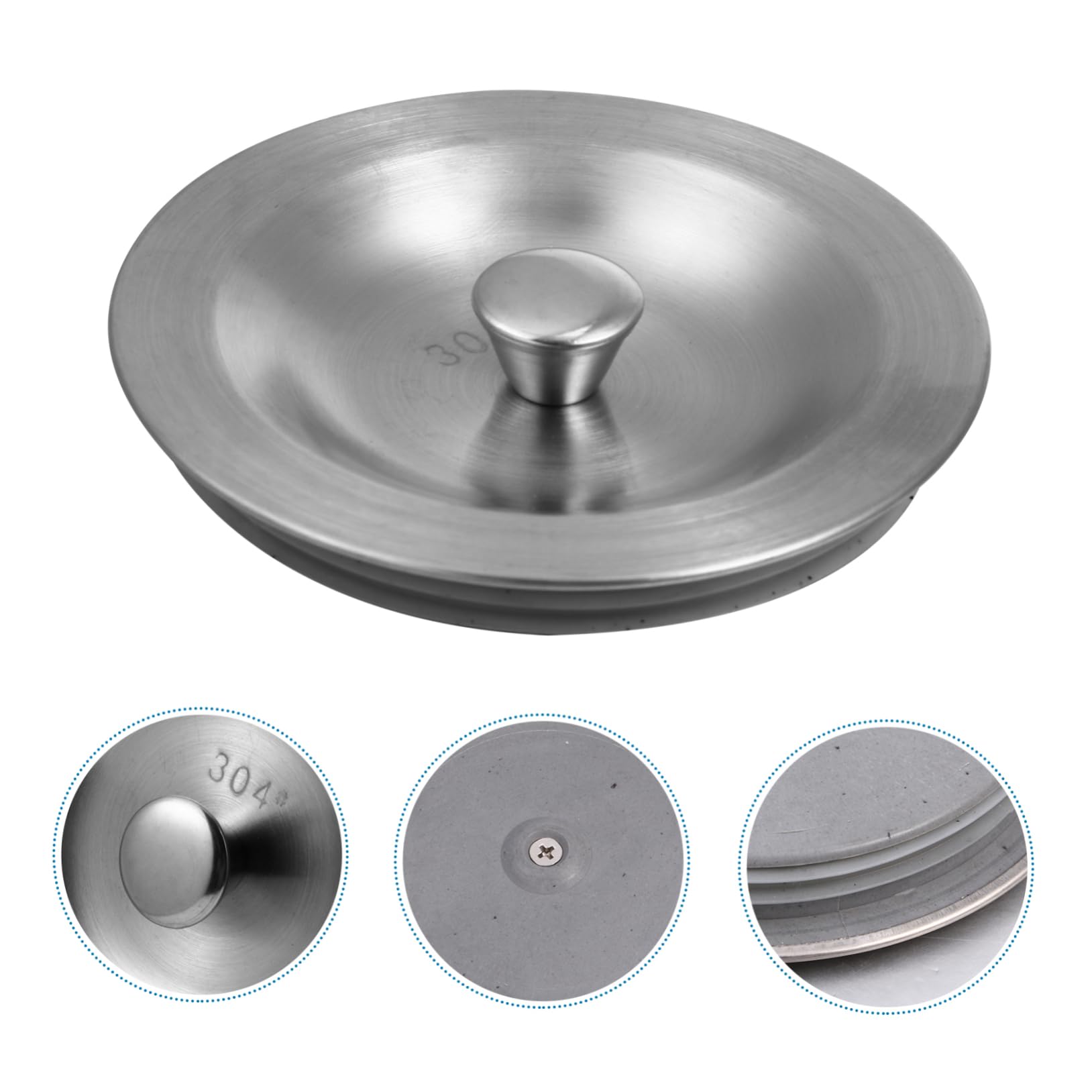 KONTONTY Sink Stopper Kitchen Drain Drain Cover Universal Bathtub Tub Strainer Bathtub Garbage Disposal Sink Drain Filter