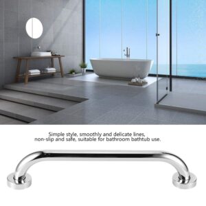 CHICIRIS Bathtub Hand Bar, Easy Installation Children 42.5cm/16.7in Bathtub Safety Rail, Plated Kitchen Handicap for Batht Shower Handrail Bedroom