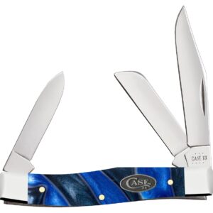 Case xx Knives Stockman Ocean Blue Kirinite 70561 Stainless Pocket Knife