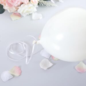 4 Set White Hot Air Balloons Table Centerpieces Decorations for Baby Shower Birthday Party Wedding Bridal Shower Table Decorations(Without Flowers)