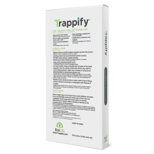 Trappify Ultimate Moth Traps: Adhesive Moth Traps for Clothes - Effective Pantry Moth Traps for Home, Kitchen, Closet, Cabinet, Storage Rooms, Cupboard | Recyclable - Easy Setup (8 Pack)