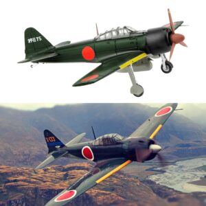 HANGHANG 1/72 Japan Zero Fighter Plane Model Metal Aircraft Model Military Airplane Model Diecast Plane Model for Collection or Gift