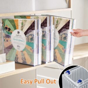 12x12 Paper Storage Organizer, Scrapbook Paper Storage Organizer, Scrapbook Storage Bin for 12" x 12" Paper- 2 Pack