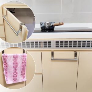 DS. DISTINCTIVE STYLE Kitchen Towel Holder Over Cabinet Door Towel Bar 2 Pieces Stainless Steel Kitchen Towel Hanger