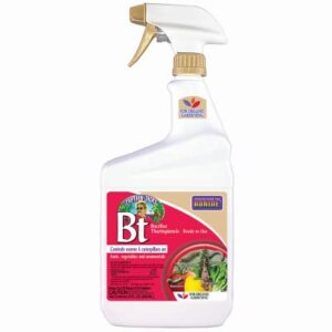 bonide 8066 captain jack's bacillus thuringiensis bt organic worm & caterpillar control, 32 oz. ready-to-us - quantity 6