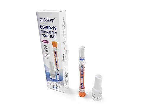 FaStep COVID-19 Antigen Pen Home Test (1 Pack, 2 Tests Total) - New Design