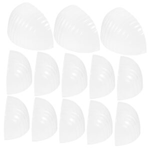 childweet 20pcs hat support pad holder plastic bottle caps plastic stand cap insert shaper baseball hat supports peaked caps holder caps support caps inner support protector retainer pvc