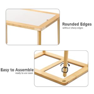 ZARKEET Sensory Table for Toddlers 1-3, Not with Sensory Bin Kids Table, Easy to Assembly - The Ideal Kids Activity Table for Playing, Learning, Drawing and More!