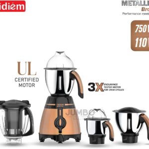 Vidiem BRONZE Stainless Steel Jars with Juice Extractor 750 Watts,110 volts with Free Service Kit included