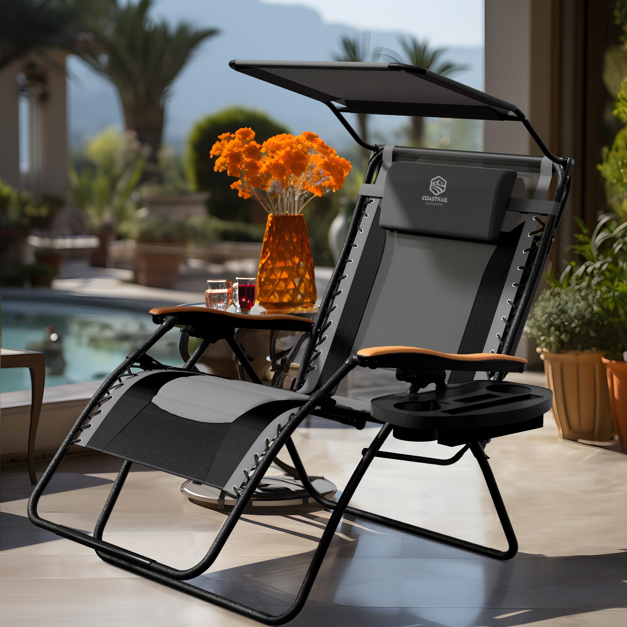 doubob Chair, Black-with Canopy