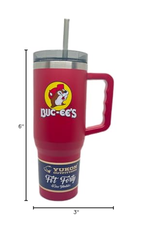 Buc-ee's Insulated Tumbler with USA Pride Sticker