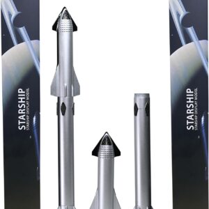 Flmenunu SpaceX Starship 1/375 Diecast Rocket Model