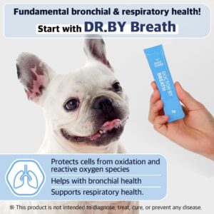 Doctor By Breath Bronchial Supplements for Dogs - Dog Cough Relief - for Dry, Wet & Barkly Pet Cough (8.5 Ounce (Pack of 1))