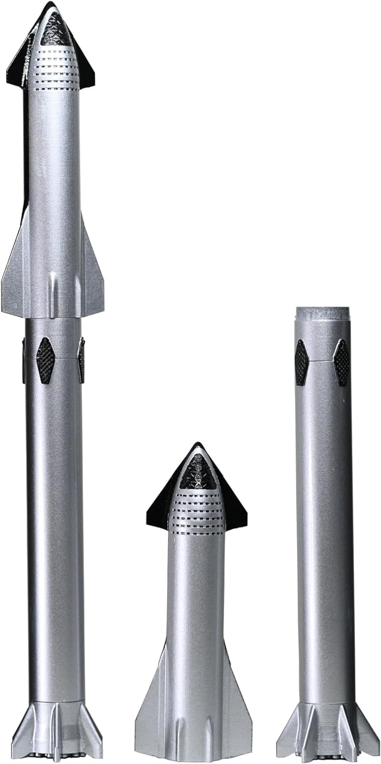 Flmenunu SpaceX Starship 1/375 Diecast Rocket Model