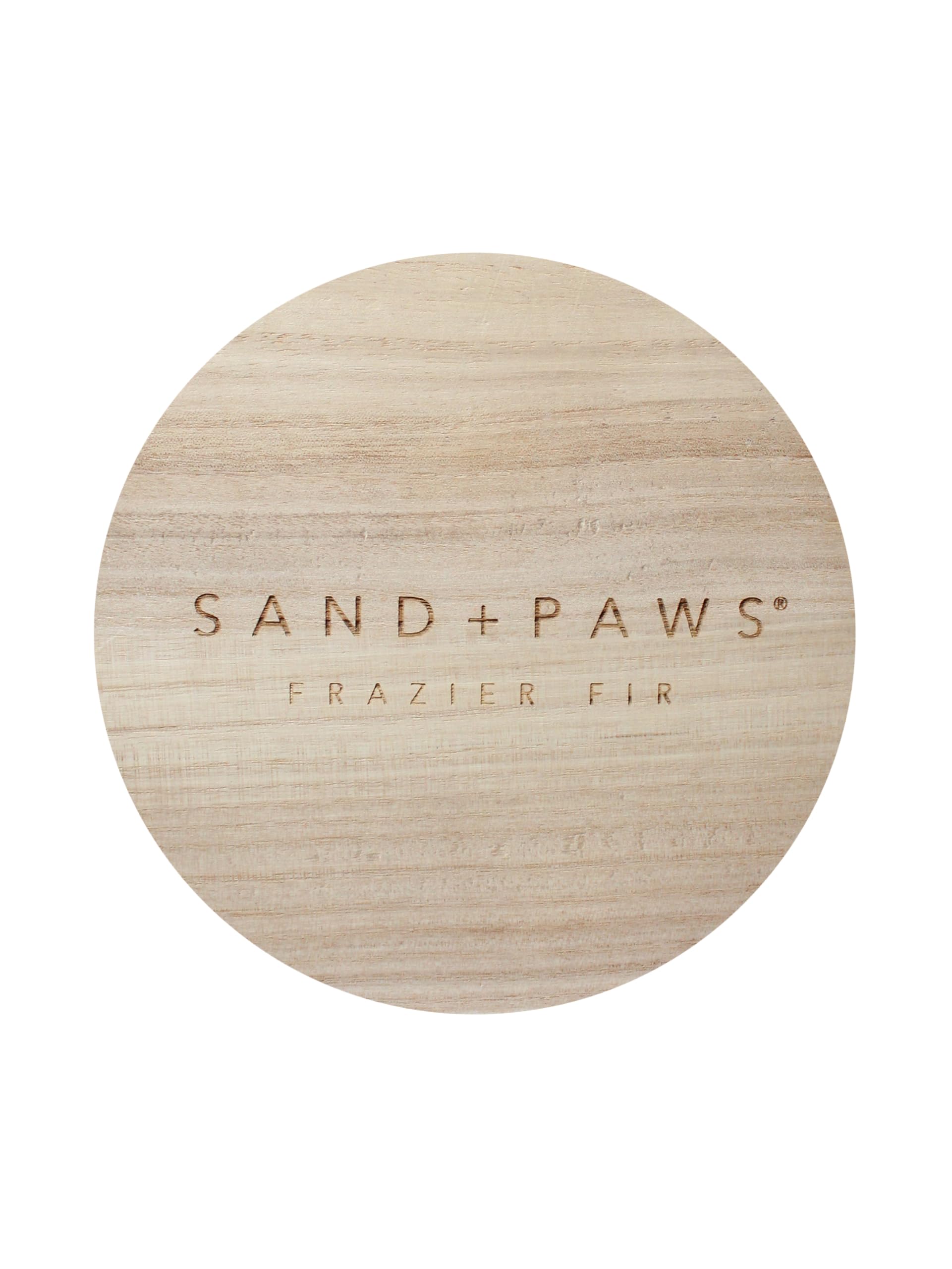 Sand + Paws Scented Candle - Frazier Fir – Additional Scents and Sizes – 100% Cotton Lead-Free Wick - Luxury Air Freshening Jar Candles - Perfect Home Decor – 23oz