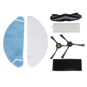 Yosoo K650 Sweeper Accessories Set - Washable Mop, Mop, Rolling Brush, Side Brush, Filter Screen