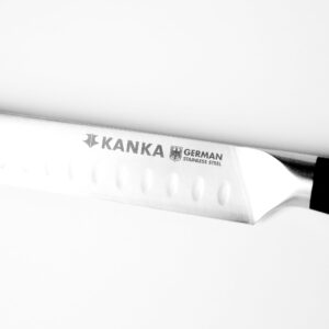 KANKA 12 inch Slicing Carving Knife - Ultra Sharp 1.4116 German Stainless Steel. Premium G10 Hamdle. Gift Box Included