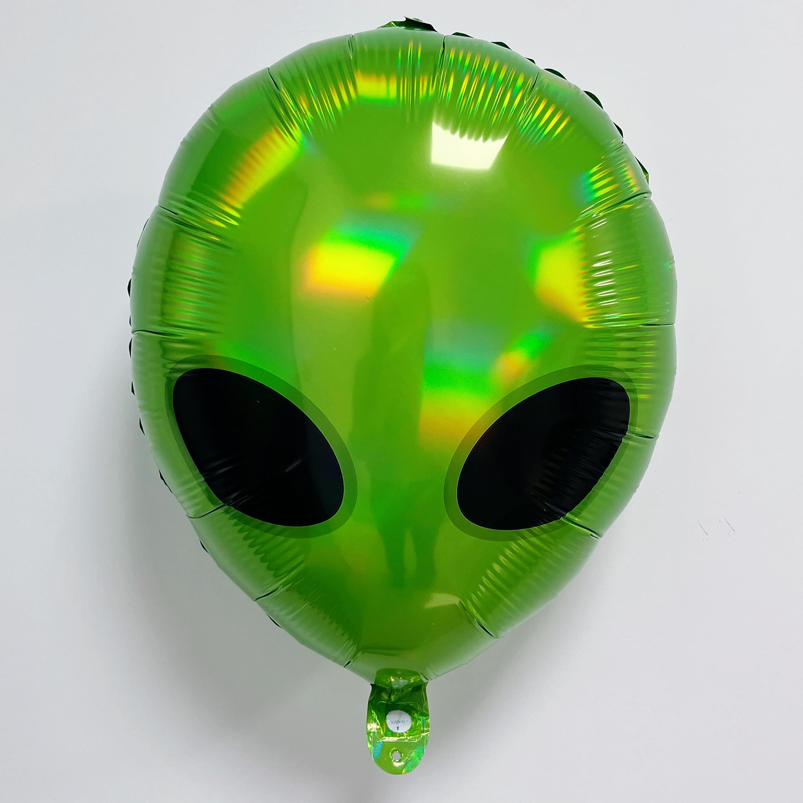 CYMYLAR 3 Pcs 23 Inch Alien Balloons/Alien UFO Party Supplies Balloons/Green Inflatable Alien Prop Space/Halloween Party Decoration/Alien Birthday Party Supplies for Alien Party