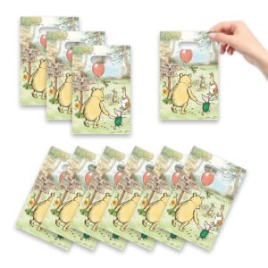 omto 30pcs pooh party gift bags,pooh bear gooddie bags party decoration gift bags pooh bear birthday party decorations