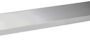 Express KitchQuip 12" x 60" Stainless Steel Folding Wall Shelf - Food Truck, Kitchen, Restaurant, Laundy, Garage and Utility Room