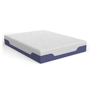 Vibe Supreme Cooling Hybrid Mattress, Innerspring and Gel Memory Foam Mattress, Fiberglass Free, 12-Inch Bed in a Box, King