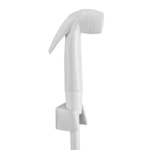 VINGVO Handheld Bidet Sprayer for Toilet, Portable Pet Shower Toilet Water Sprayer Seat Bidet Attachment Plastic Wall Mounted Shower Bathroom Hand Bidet Diaper Spray Sprayer Shattaf Kit