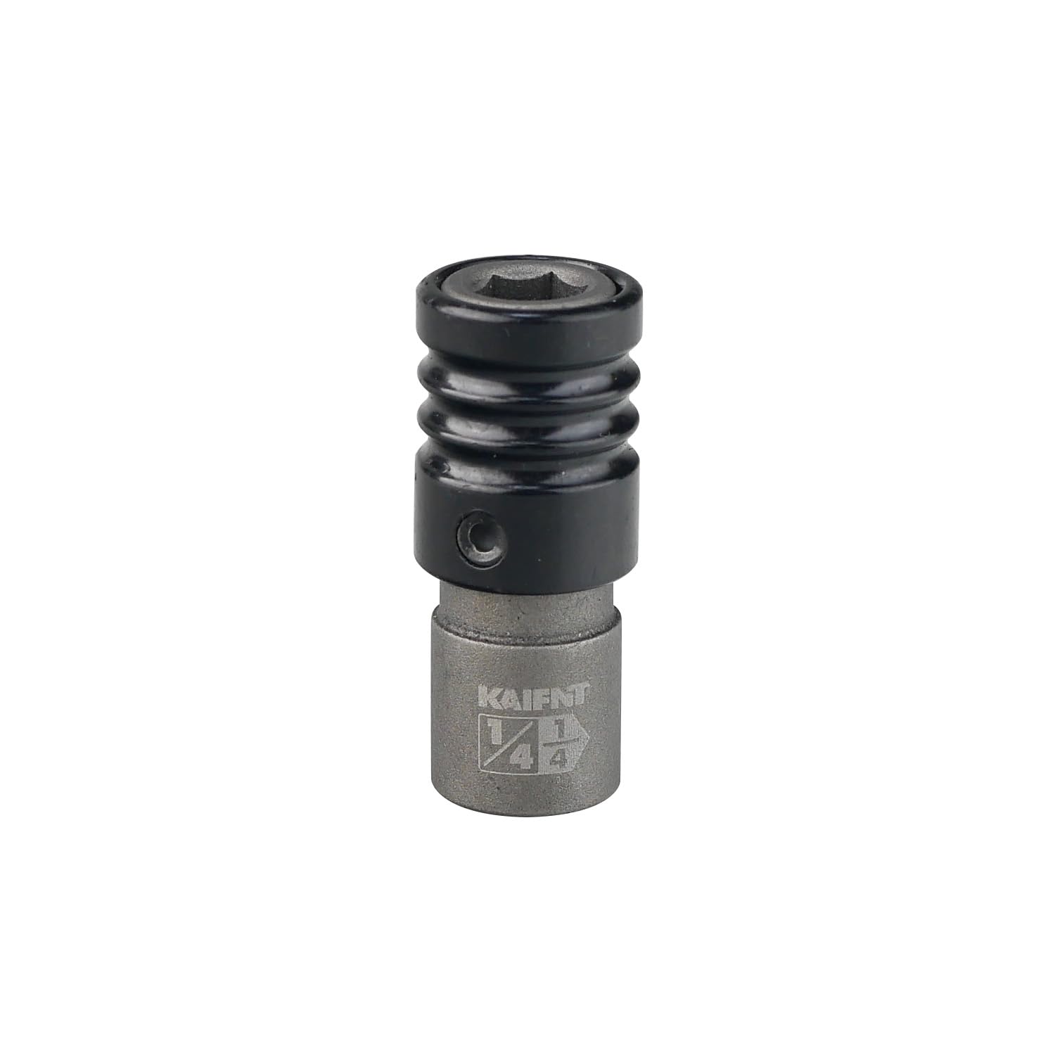 KAIFNT K352-005 1/4-inch Drive to 1/4-inch Hex Bit Holder Socket, 1/4"DR to 1/4"H Quick Change Impact Adapter