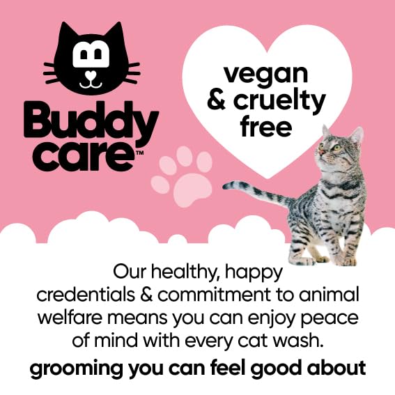 Cat Ear Cleanser by Buddycare | 200ml | Soothing Ear Cleaning Solution for Cats | Naturally Derived Ingredients With Aloe Vera