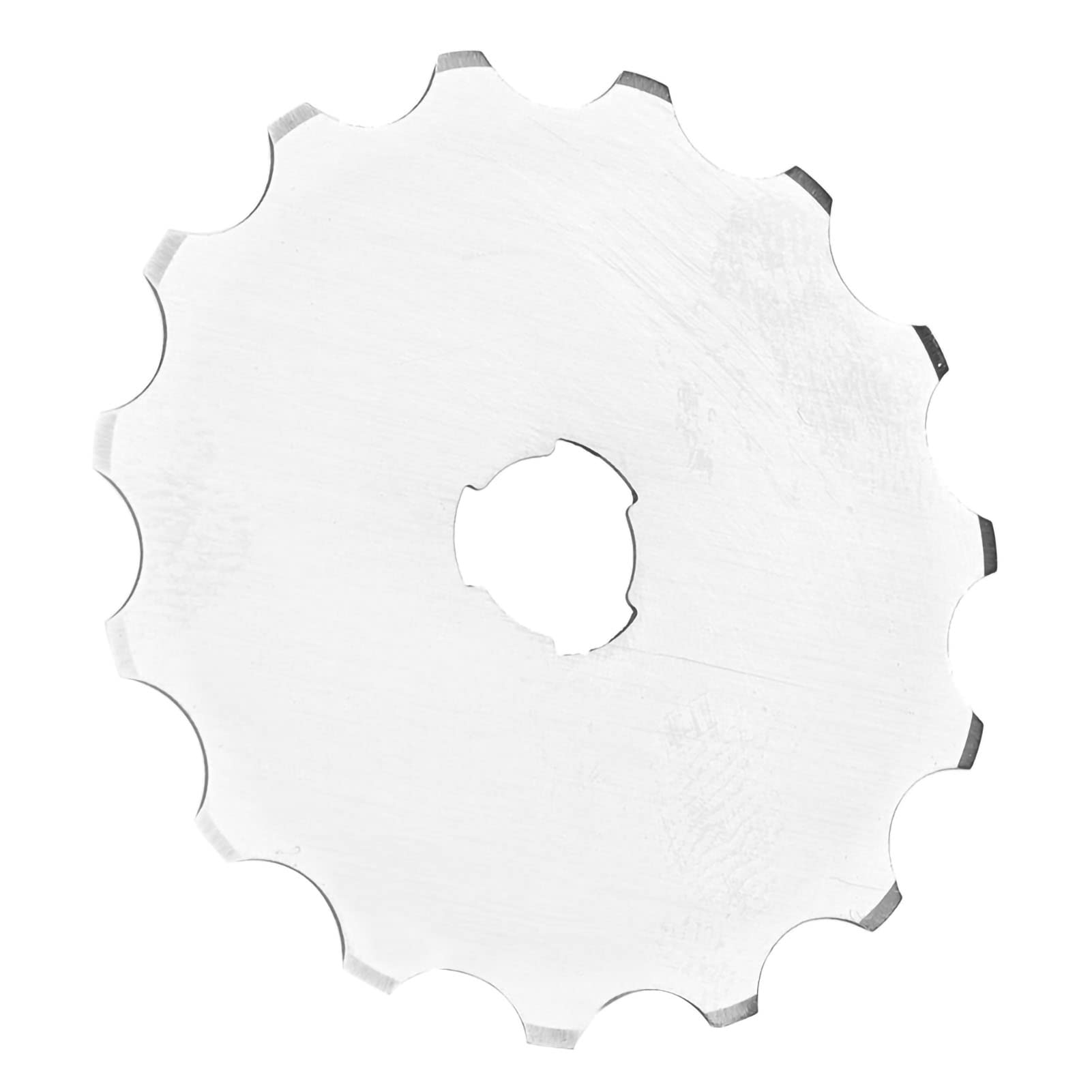 Rotary Cutter Blades, Pack of 5 45mm High Speed Steel Crochet Rotary Cutter Blades Perforating Rotary Replacement Blades for Patchwork Leather Fabric Paper Cutting Crafting Sewing