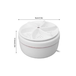 Travell Washer, Mini Washing Machine USB Portable Turbine 60W Laundry Tub Travel Washer US Plug 100‑240V for Socks Underwear