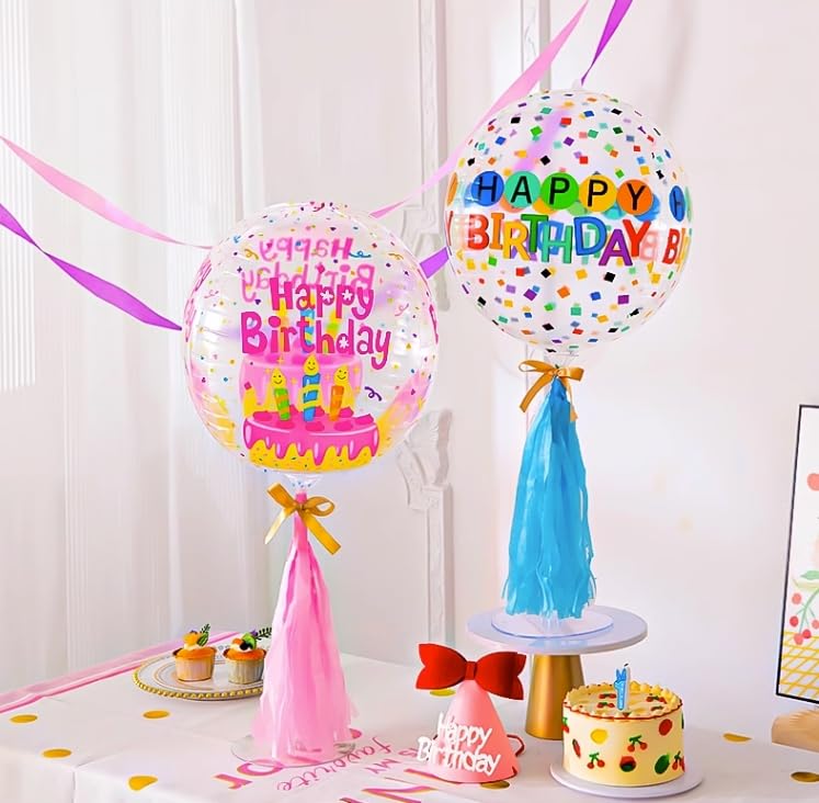 OurWarm 10 Set 30inch Balloon Stand Kit for Table Top Centerpiece, Balloon Holder Sticks with Base for Baby Shower Birthday Party Graduation Wedding Decorations