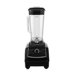 YINZINR 2.0 Ltr Black Food Blender Mixer, Multiple Speeds, Easy to Use and Clean