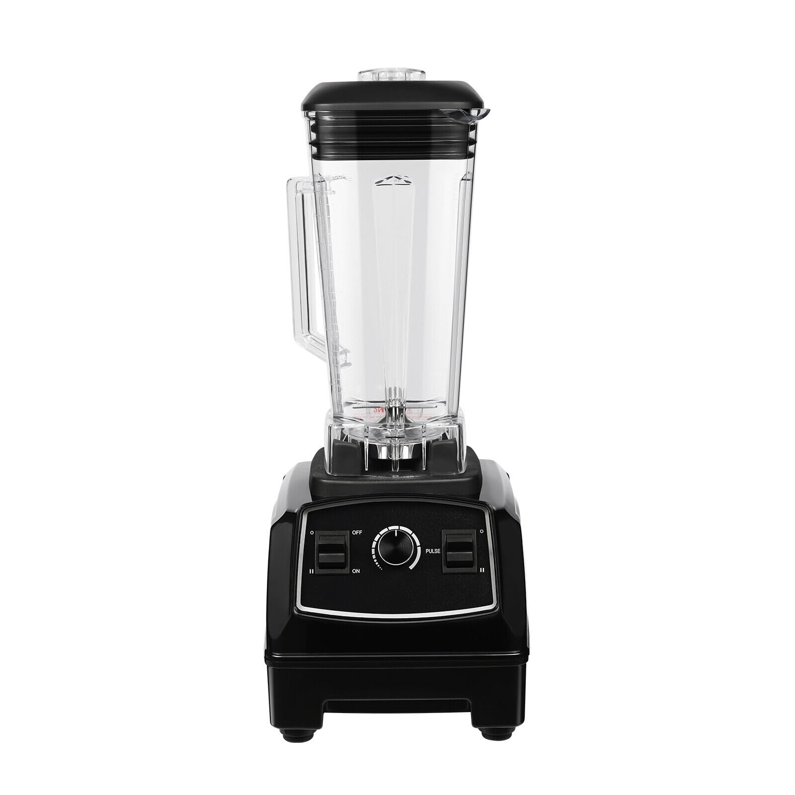 YINZINR 2.0 Ltr Black Food Blender Mixer, Multiple Speeds, Easy to Use and Clean