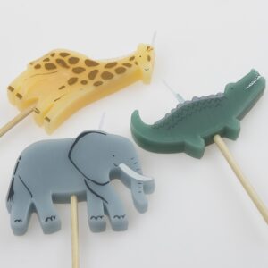 Meri Meri Jungle Animal Candles (Pack of 6)