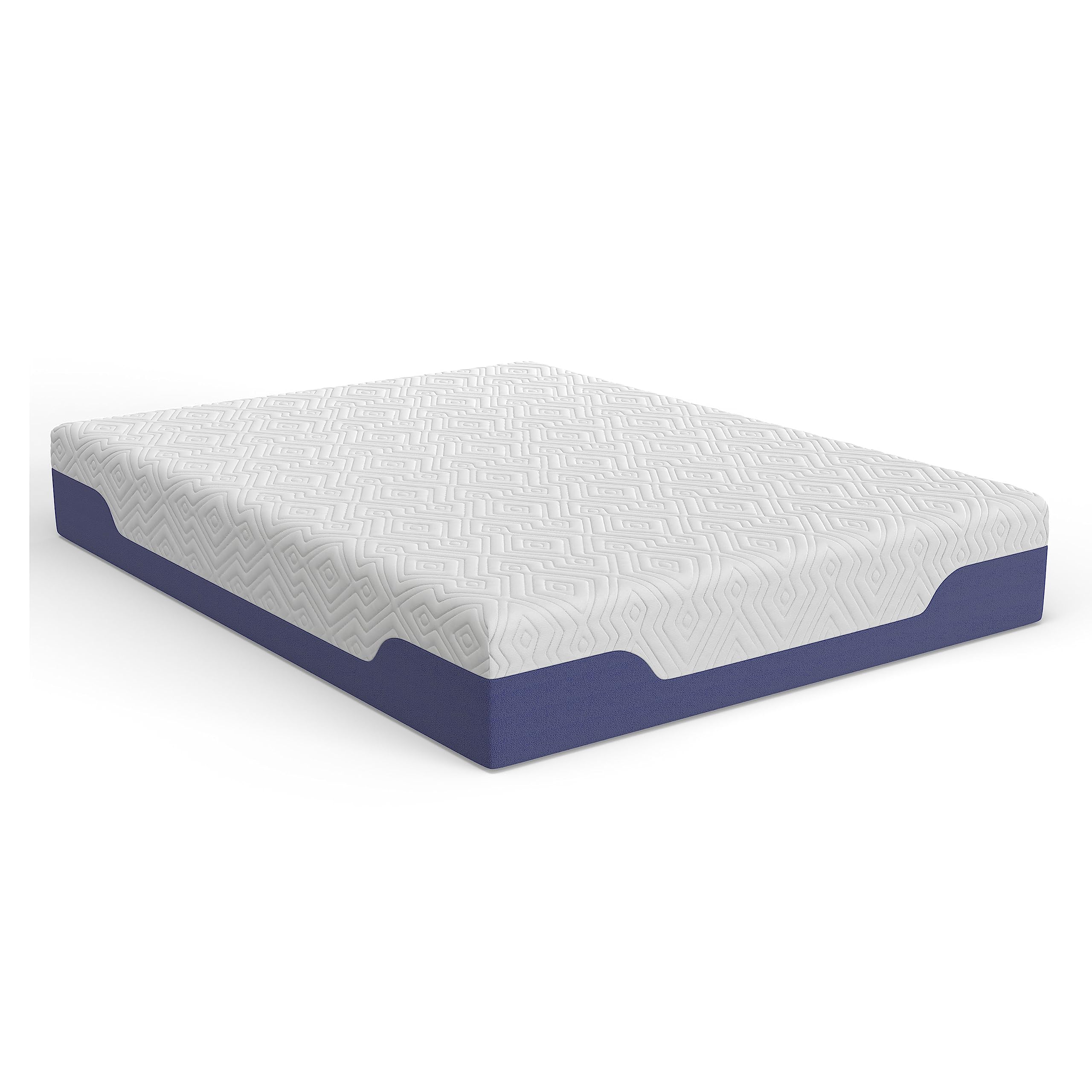 Vibe Supreme Cooling Hybrid Mattress, Innerspring and Gel Memory Foam Mattress, Fiberglass Free, 12-Inch Bed in a Box, California King