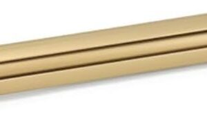 TAG Hardware Premium 14 1/8 Inch Long Expendible Pullout Closet Wardrobe Valet Rod (Matte Gold)