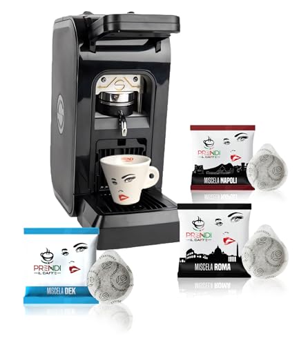 PRENDI Spinel Ciao Espresso Coffee Machine, Single Serve Coffee Maker, Espresso Coffee Pod Machine Comes with 100 pods FREE ((Guaranteed to Boost Your Morning)