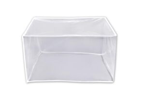 dust cover case for grill pan,steamer ovens and kitchen appliance, clear water proof rectangular anti-tear protect jacket