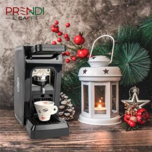 PRENDI Spinel Ciao Espresso Coffee Machine, Single Serve Coffee Maker, Espresso Coffee Pod Machine Comes with 100 pods FREE ((Guaranteed to Boost Your Morning)