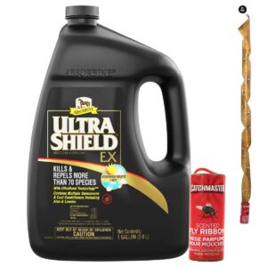 fly control bundle with ultrashield ex gallon and fly ribbon